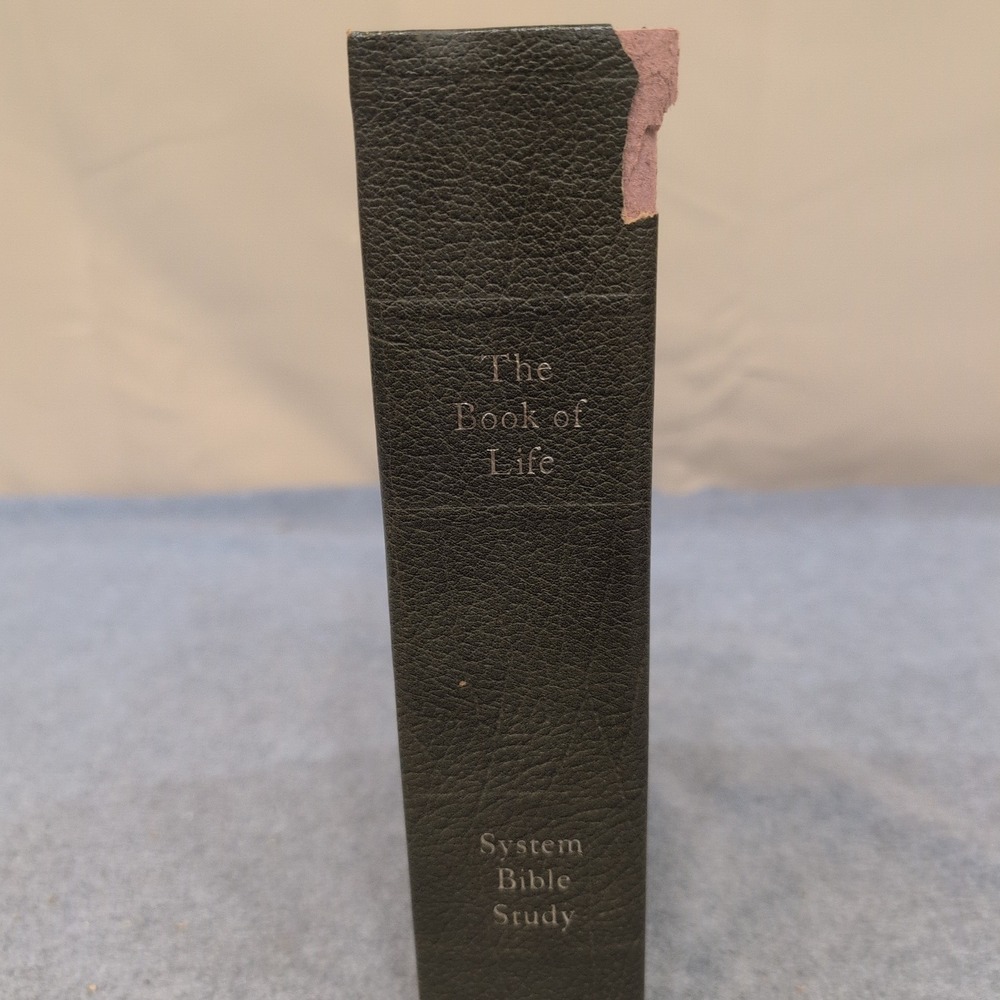 Vintage 1977 The System Bible Study The Book of Life Zondervan Enlarged Edition - Picture 2 of 3